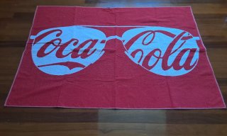 Toalla playa xxl Coca-Cola.