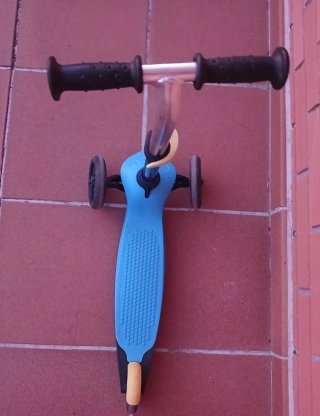Patinete infantil 3 ruedas azul