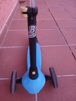 Patinete infantil 3 ruedas azul