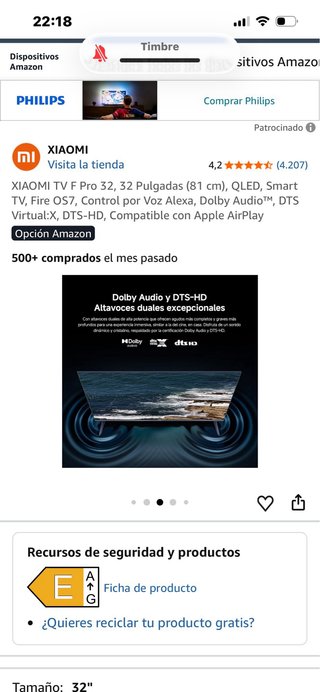 Xiaomi TV F Pro 32