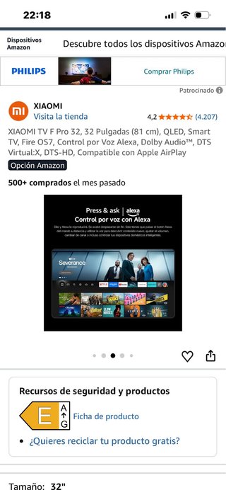 Xiaomi TV F Pro 32