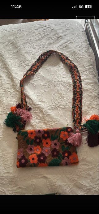 Bolso tejido a mano colombia