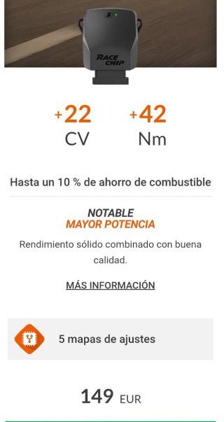Race Chip Ford ecoboost 1.5