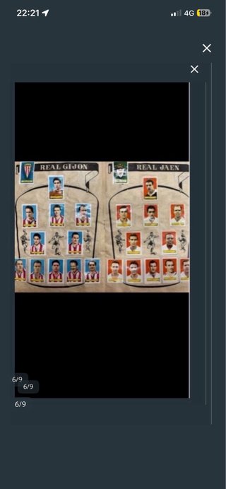Álbum cromos Campeones Fútbol Español