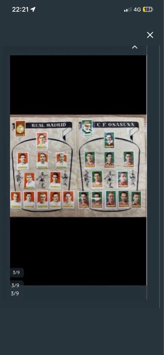 Álbum cromos Campeones Fútbol Español