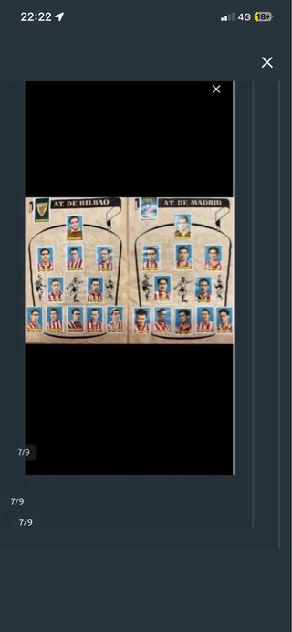 Álbum cromos Campeones Fútbol Español