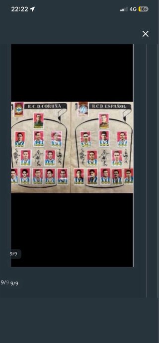 Álbum cromos Campeones Fútbol Español
