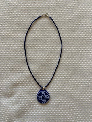 Colgante Sargadelos Trisquel Azul