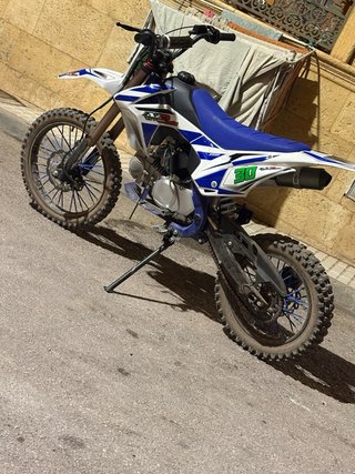 Pit Bike 140cc Motocross Azul y Blanco