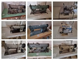 Lote 20 Máquinas Coser Triple Arrastre