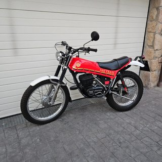 Bultaco 350 Enduro/Trial Azul y montesa trail