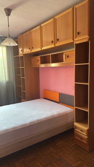 Cama con almacenaje, colchon y cabecero