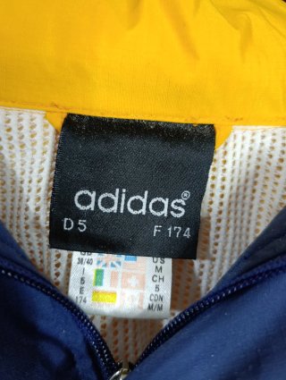 Chaqueta Adidas Vintage Amarillo y Azul