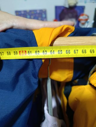 Chaqueta Adidas Vintage Amarillo y Azul