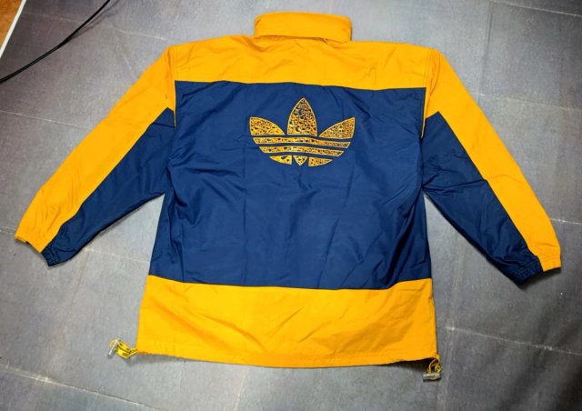 Chaqueta Adidas Vintage Amarillo y Azul