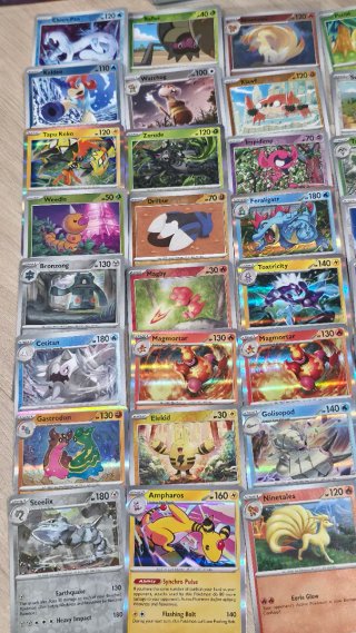 Pack 185 Cartas Pokémon TCG Inglés Mix Colecciones
