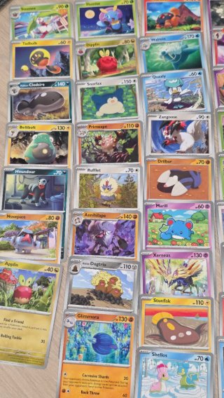 Pack 185 Cartas Pokémon TCG Inglés Mix Colecciones