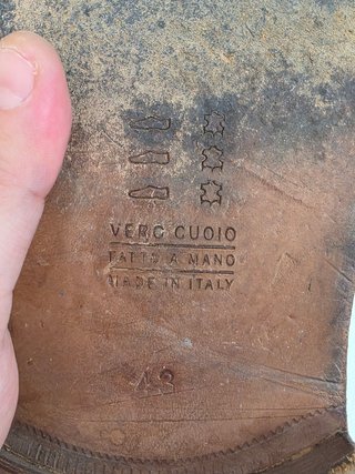 Scarpe Uomo Paolo Da Ponte Coda di Rondine Tg. 43