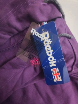 Sudadera Reebok Vintage Morada con Capucha NBA