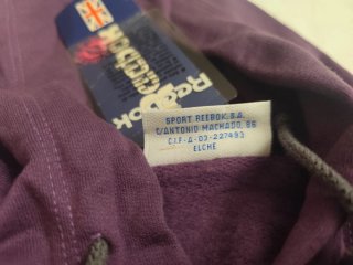 Sudadera Reebok Vintage Morada con Capucha NBA