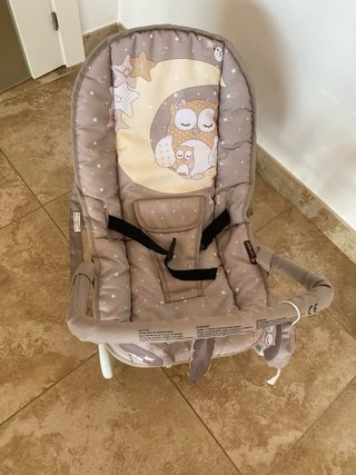 Hamaca para bebé con diseño de búhos