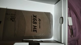Teclado Attack Shark X68HE Negro Nuevo