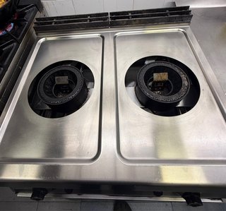 Cocina Wok Sobremesa Metal y Plástico