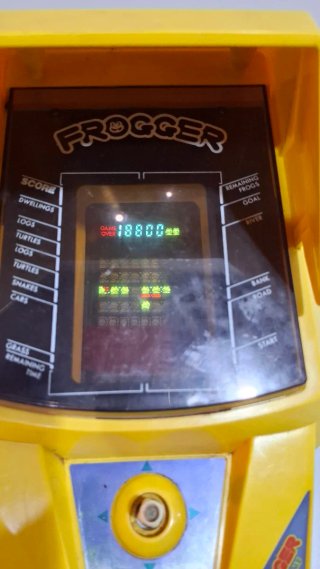 Consola Videojuego Gakken Frogger Amarilla