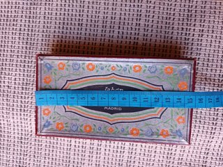 Antigua caja cartón jabón Perfumería GAL Madrid