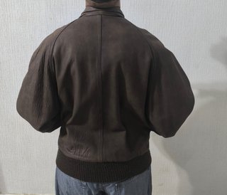 Chaqueta de cuero piloto