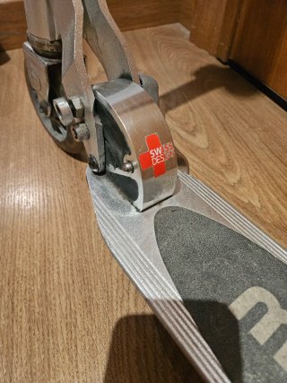 Patinete Micro Sprite LED Plata