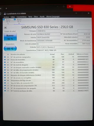 SSD Samsung 256GB