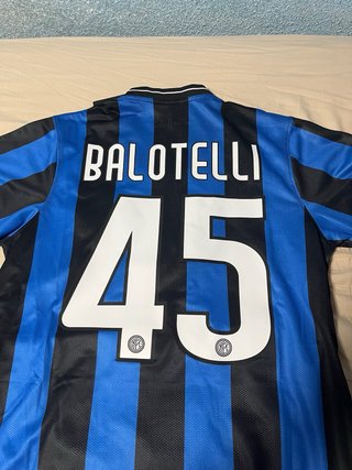 Camiseta Inter Milán 2009/10 Balotelli 45