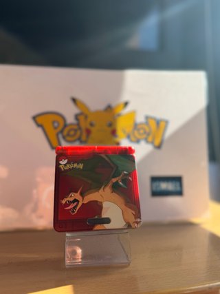 GameBoy Advance SP edicion pokemon Charizard IPS5