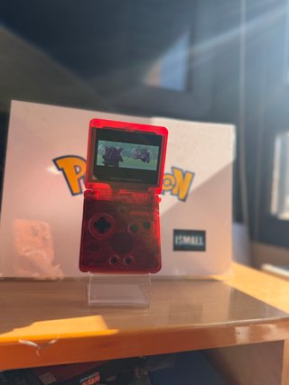 GameBoy Advance SP edicion pokemon Charizard IPS5