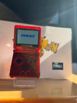GameBoy Advance SP edicion pokemon Charizard IPS5