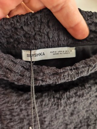 Vestido Bershka Negro