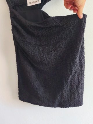 Vestido Bershka Negro