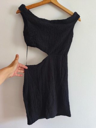 Vestido Bershka Negro