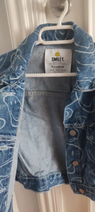 Cazadora vaquera smiley