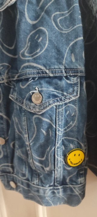 Cazadora vaquera smiley