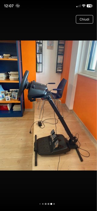 Volante logitech g920 per xbox e PC e stand