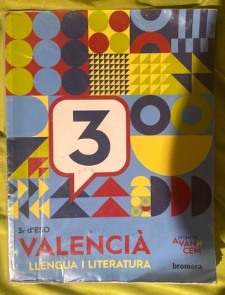 Avancem 3r ESO. Valencià: llengua i literatura