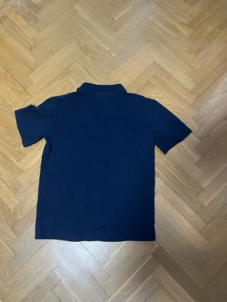 Camisa H&M manga corta azul