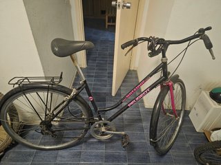 Bicicleta Peugeot Mosaïque Negra