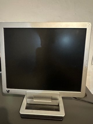 Monitor V7 Plata y Negro