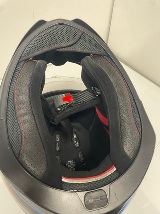 Casco Integral Nolan N87 Negro y Azul
