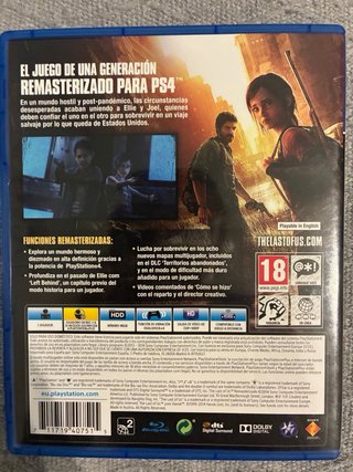The Last of Us Remasterizado PS4