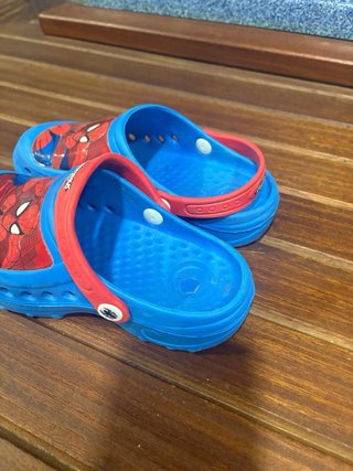 Ciabatte Spiderman Bambini Blu e Rosso