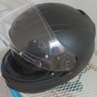 Casco Moto Negro